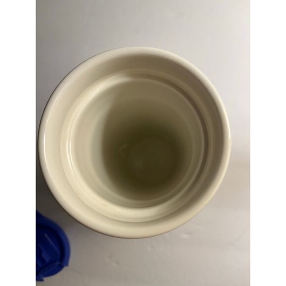 Ello Ogden Ceramic Periwinkle Blue Travel Mug Splash-Resistant Slider Lid - Picture 9 of 10